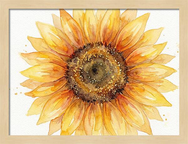 Sunflower In Bloom
