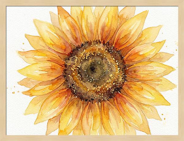 Sunflower In Bloom