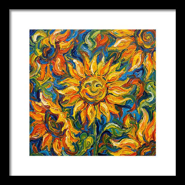 Sunflower Joyful Expression