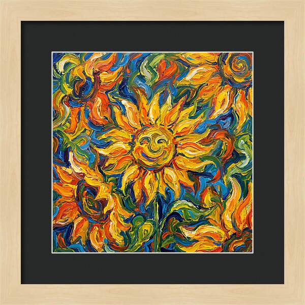 Sunflower Joyful Expression
