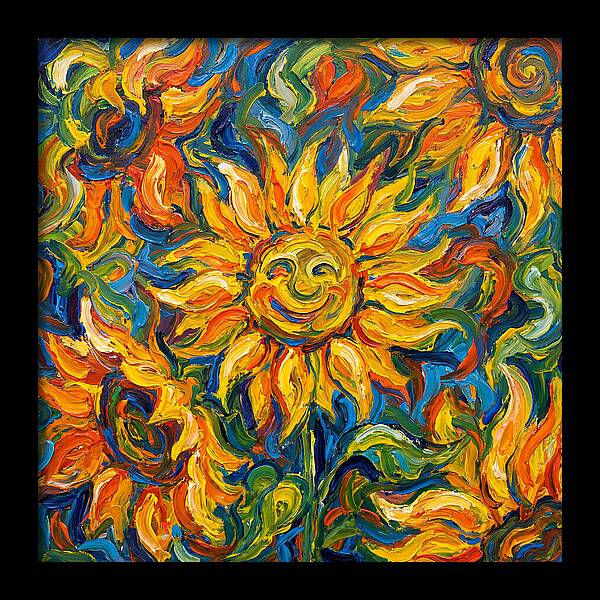Sunflower Joyful Expression