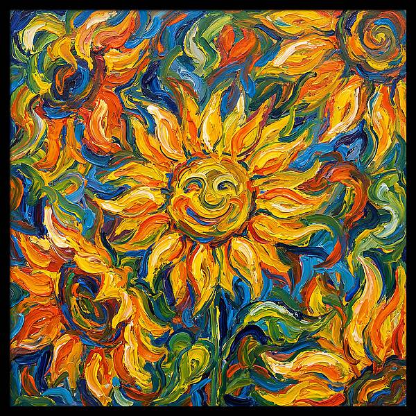 Sunflower Joyful Expression