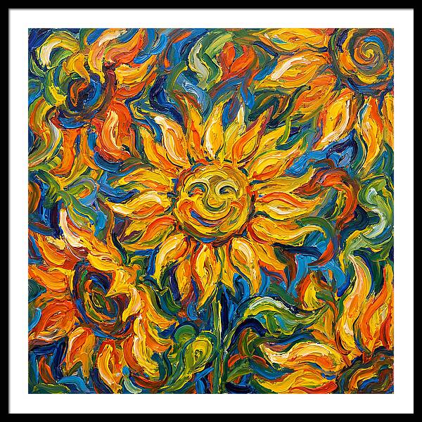 Sunflower Joyful Expression