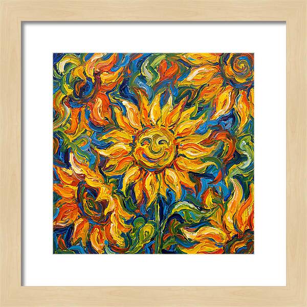 Sunflower Joyful Expression