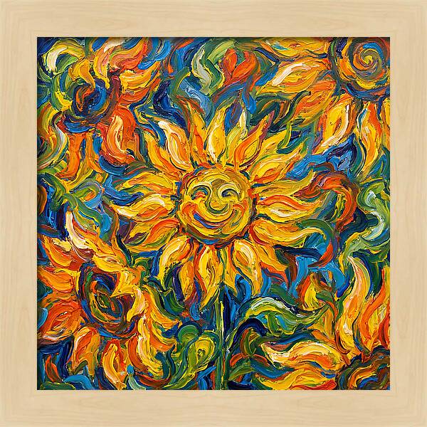 Sunflower Joyful Expression