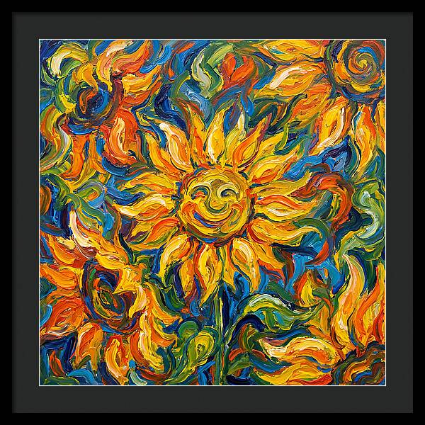 Sunflower Joyful Expression