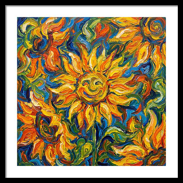 Sunflower Joyful Expression