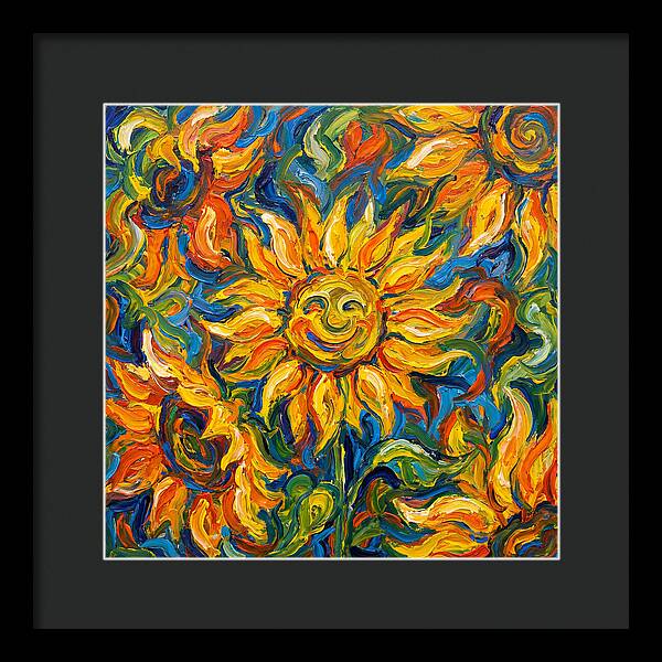 Sunflower Joyful Expression