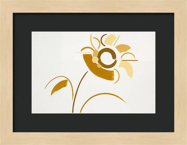 Sunflower Minimalism