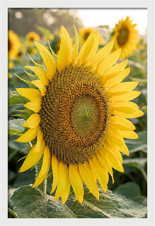 Sunflower Radiance In Bloom