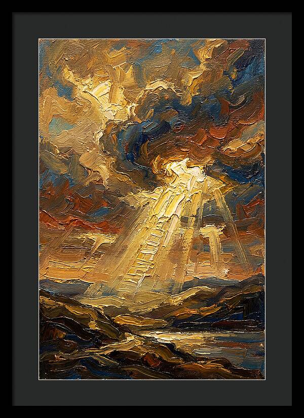 Sunlight Breaking Through Clouds