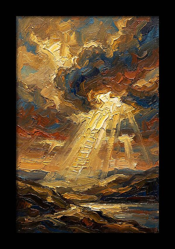 Sunlight Breaking Through Clouds