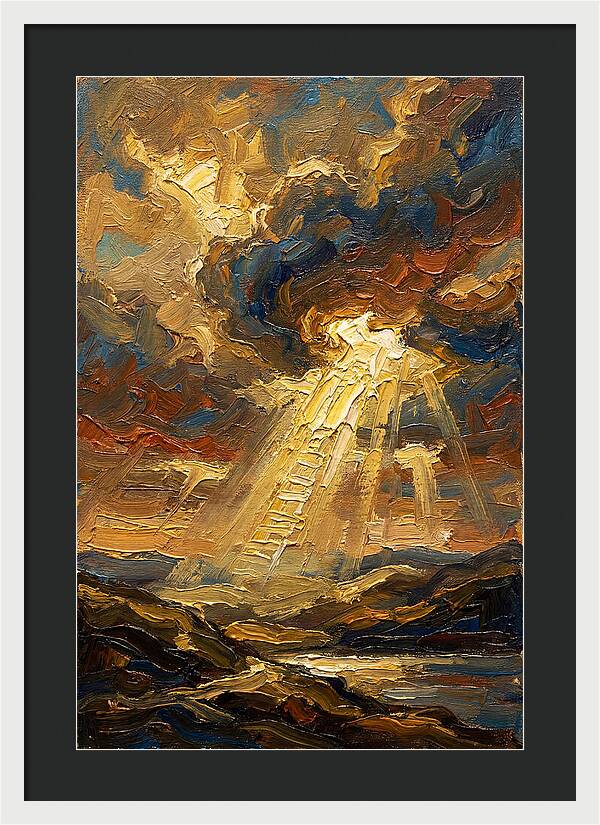 Sunlight Breaking Through Clouds