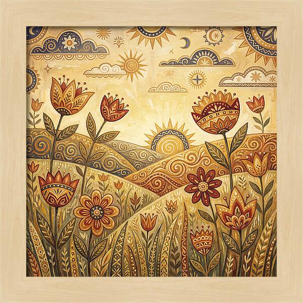 Sunlit Meadow Serenity