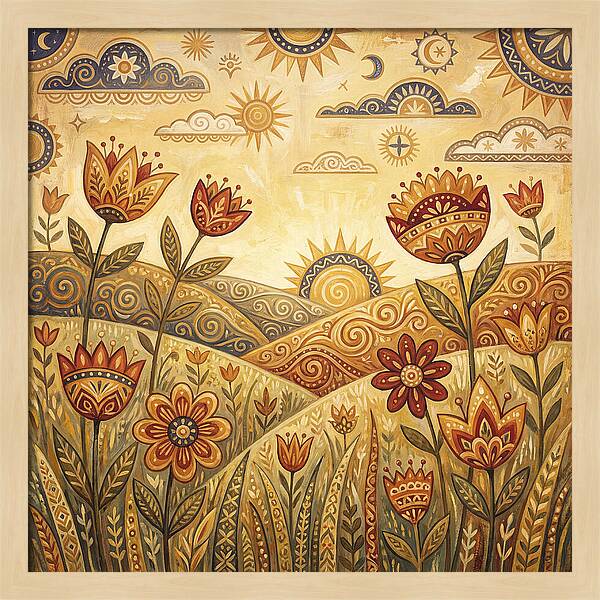 Sunlit Meadow Serenity