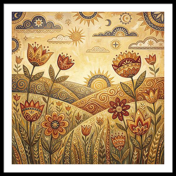 Sunlit Meadow Serenity