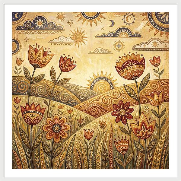 Sunlit Meadow Serenity