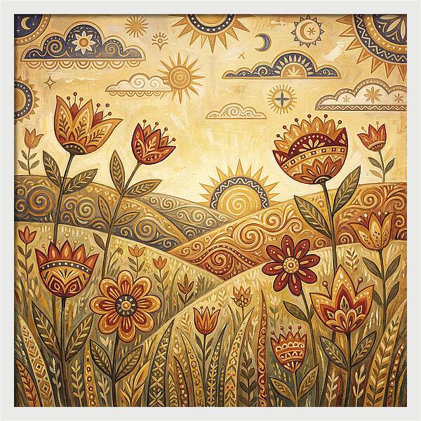 Sunlit Meadow Serenity
