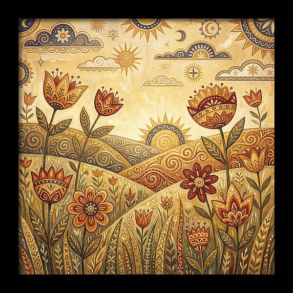 Sunlit Meadow Serenity