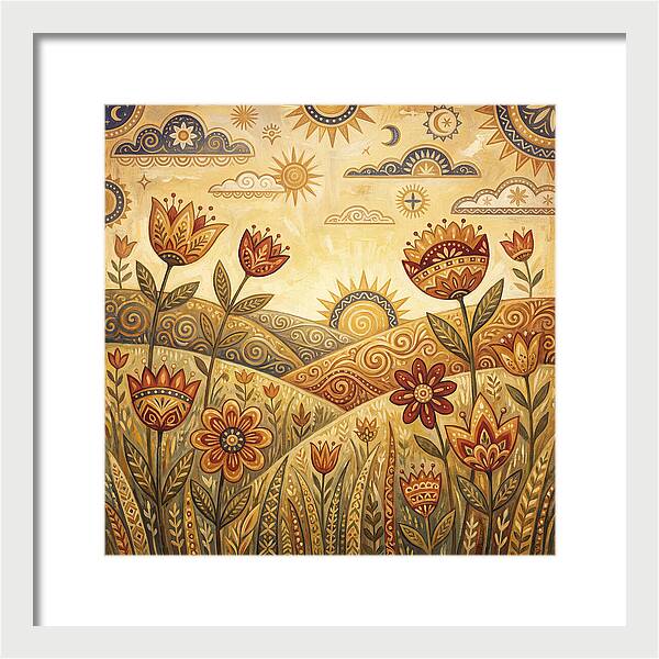 Sunlit Meadow Serenity