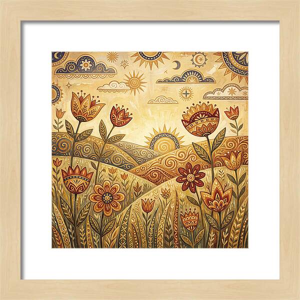 Sunlit Meadow Serenity