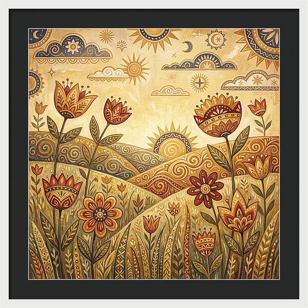 Sunlit Meadow Serenity