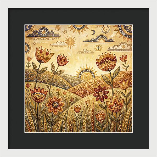Sunlit Meadow Serenity