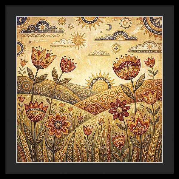 Sunlit Meadow Serenity