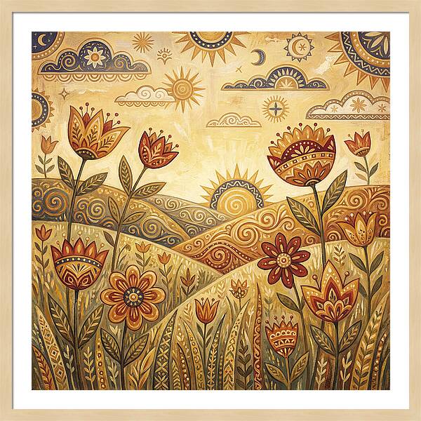 Sunlit Meadow Serenity