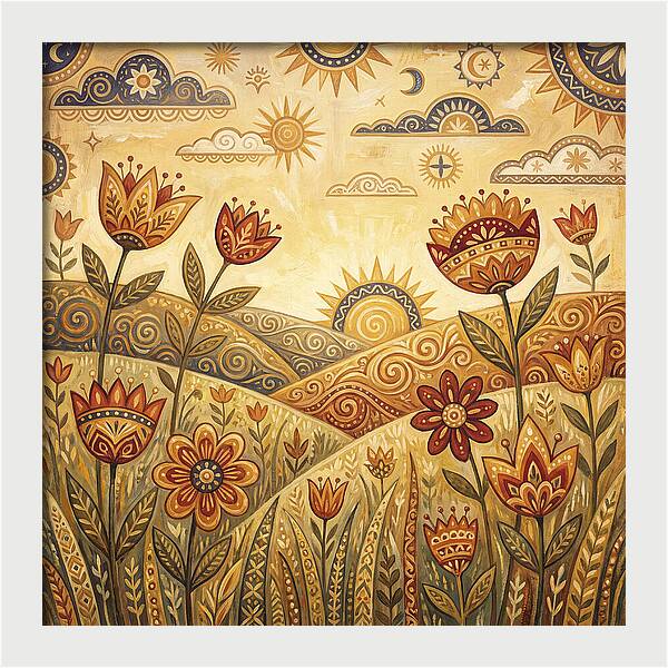 Sunlit Meadow Serenity