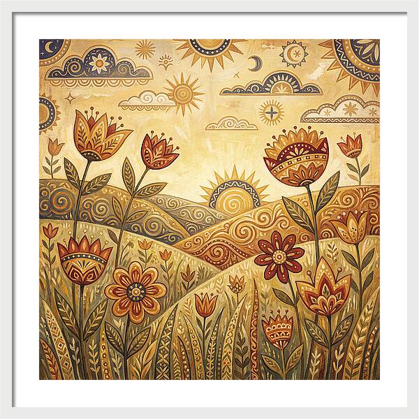 Sunlit Meadow Serenity
