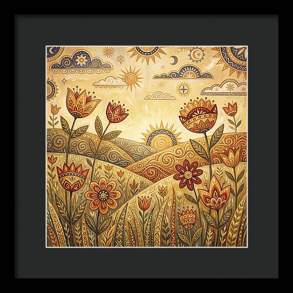 Sunlit Meadow Serenity