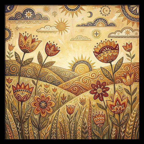 Sunlit Meadow Serenity