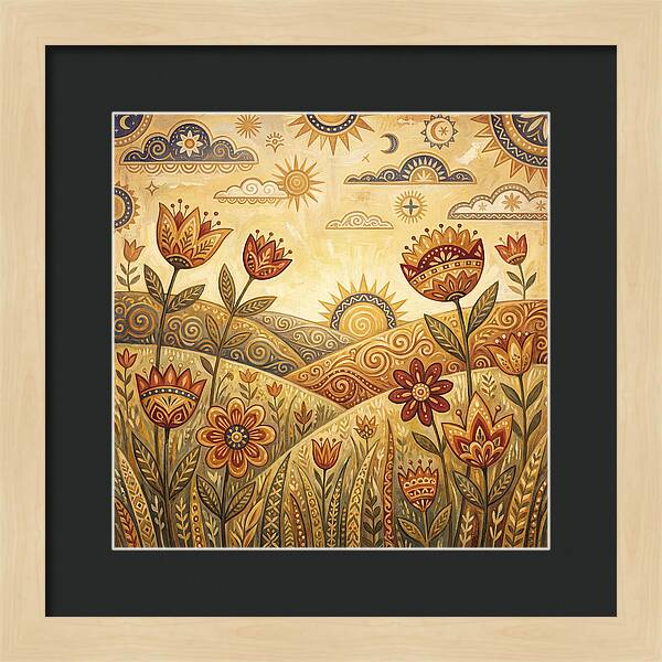 Sunlit Meadow Serenity