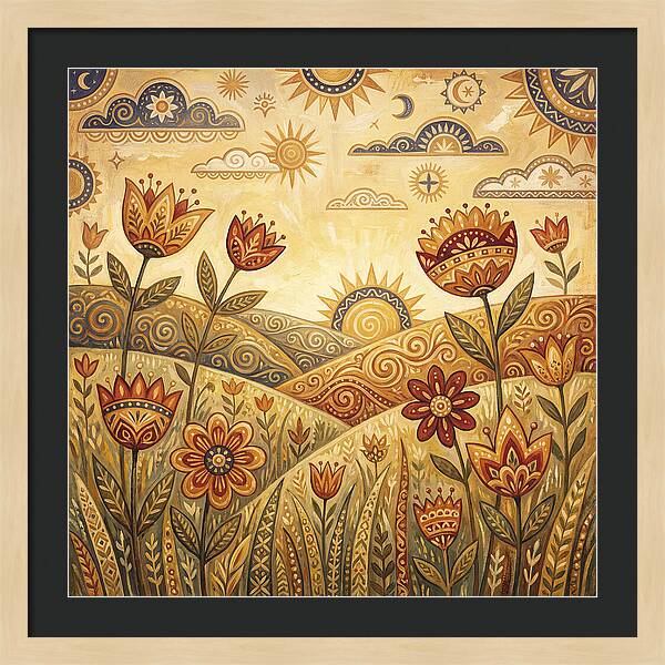 Sunlit Meadow Serenity