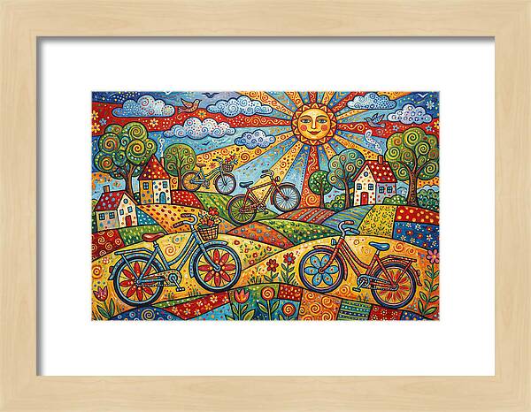Sunny Bicycle Adventure