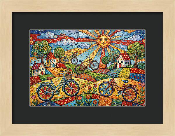 Sunny Bicycle Adventure