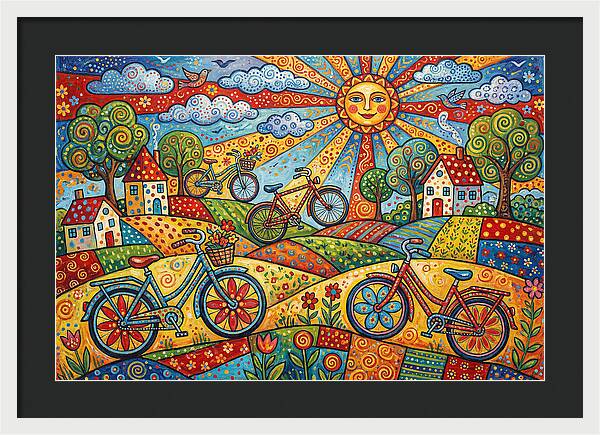 Sunny Bicycle Adventure