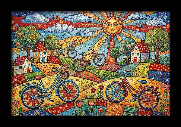 Sunny Bicycle Adventure