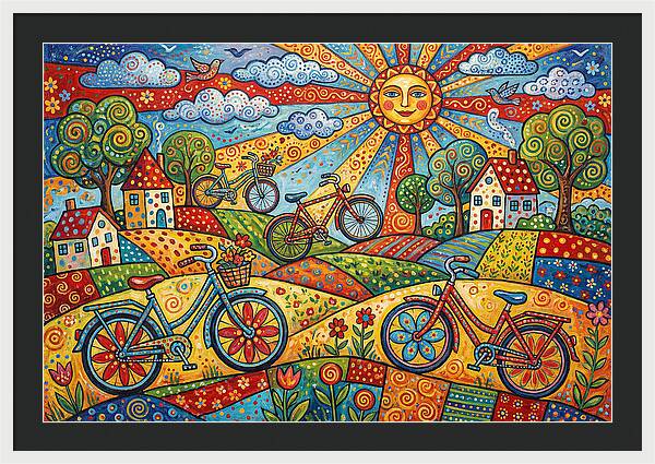 Sunny Bicycle Adventure