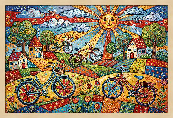 Sunny Bicycle Adventure