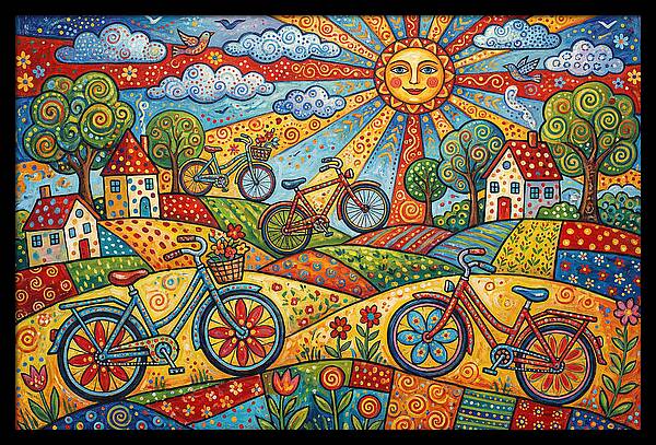Sunny Bicycle Adventure