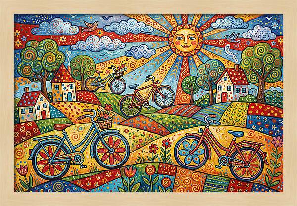 Sunny Bicycle Adventure
