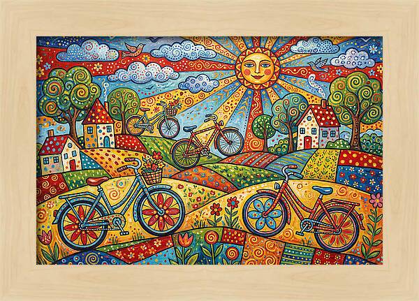Sunny Bicycle Adventure