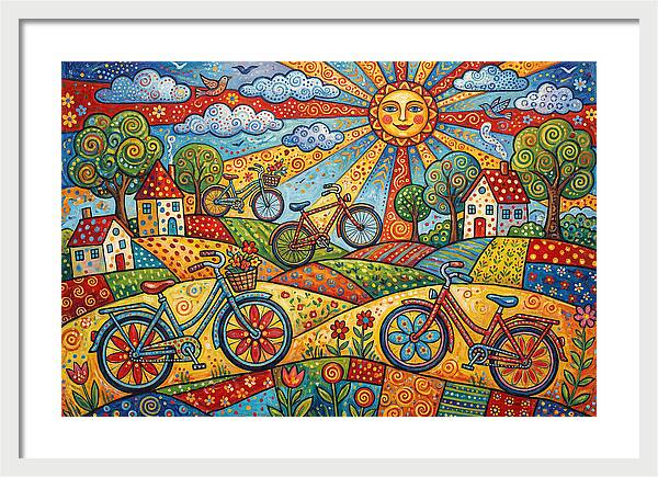 Sunny Bicycle Adventure