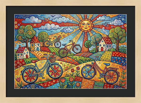 Sunny Bicycle Adventure