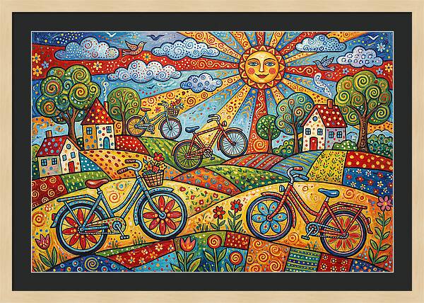 Sunny Bicycle Adventure
