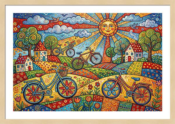 Sunny Bicycle Adventure