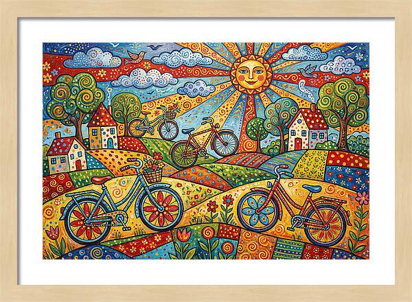Sunny Bicycle Adventure