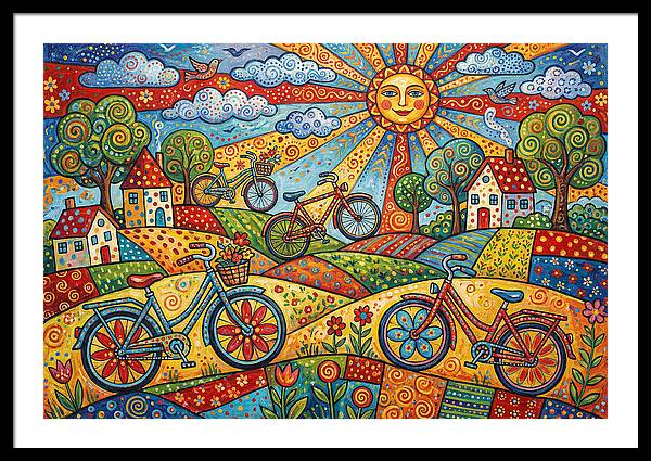 Sunny Bicycle Adventure